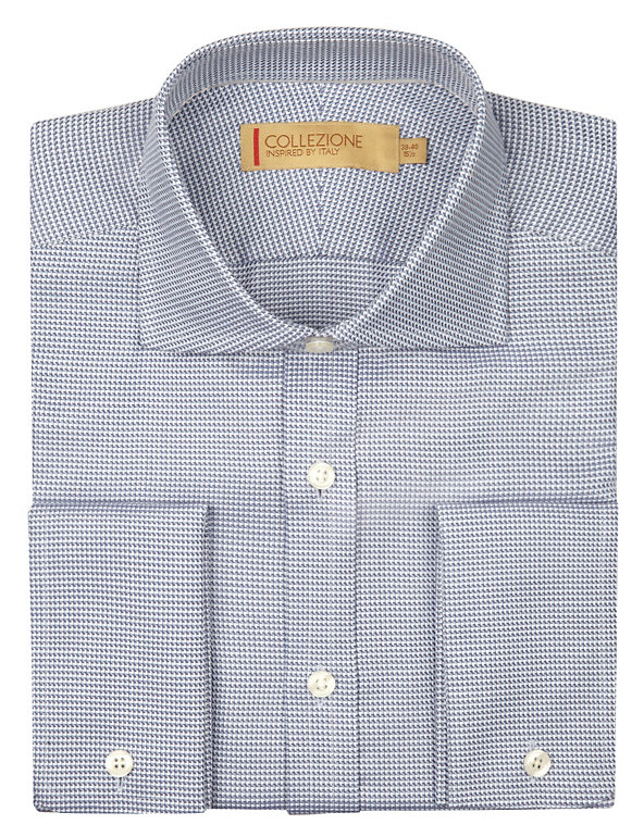 Pure Cotton Textured Shirt Image 1 of 1