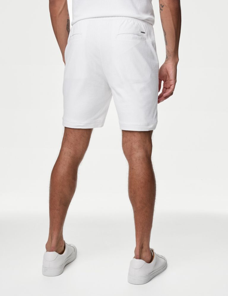 Pure Cotton Textured Shorts 6 of 6