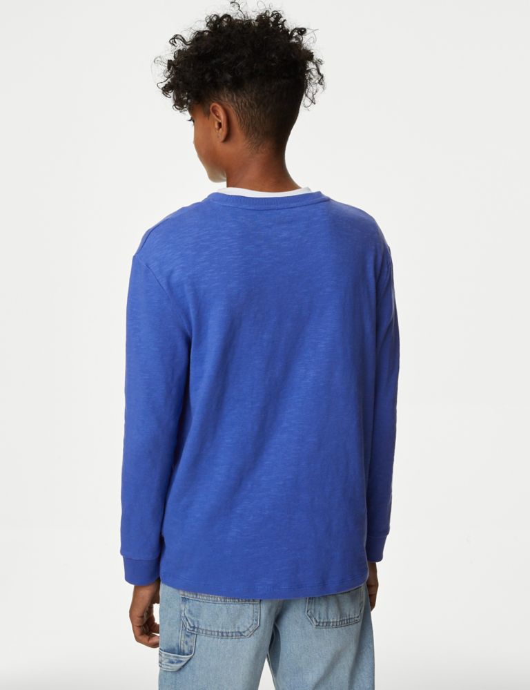 Pure Cotton Textured Top (6-16 Yrs) 4 of 4