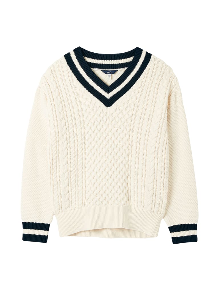 V neck sale cricket sweater