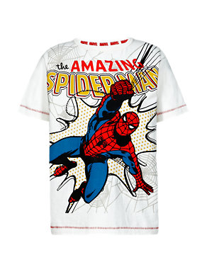 Pure Cotton The Amazing Spider-Man™ Boys T-Shirt (1-7 Years) Image 2 of 5