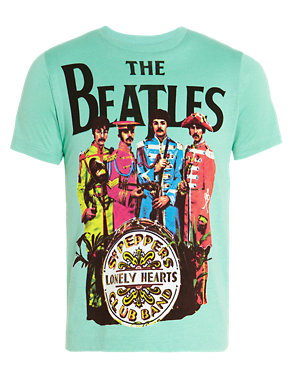 Pure Cotton The Beatles T-Shirt Image 2 of 4