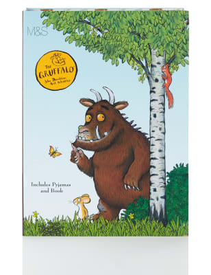 Pure Cotton The Gruffalo Stay Soft Pyjamas with Book 1 7 Years M S