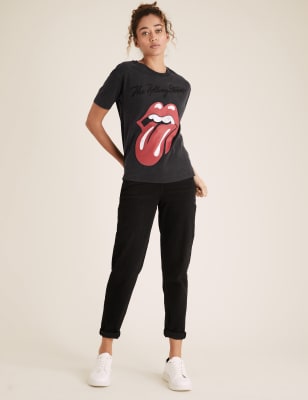 the rolling stones t shirt women's