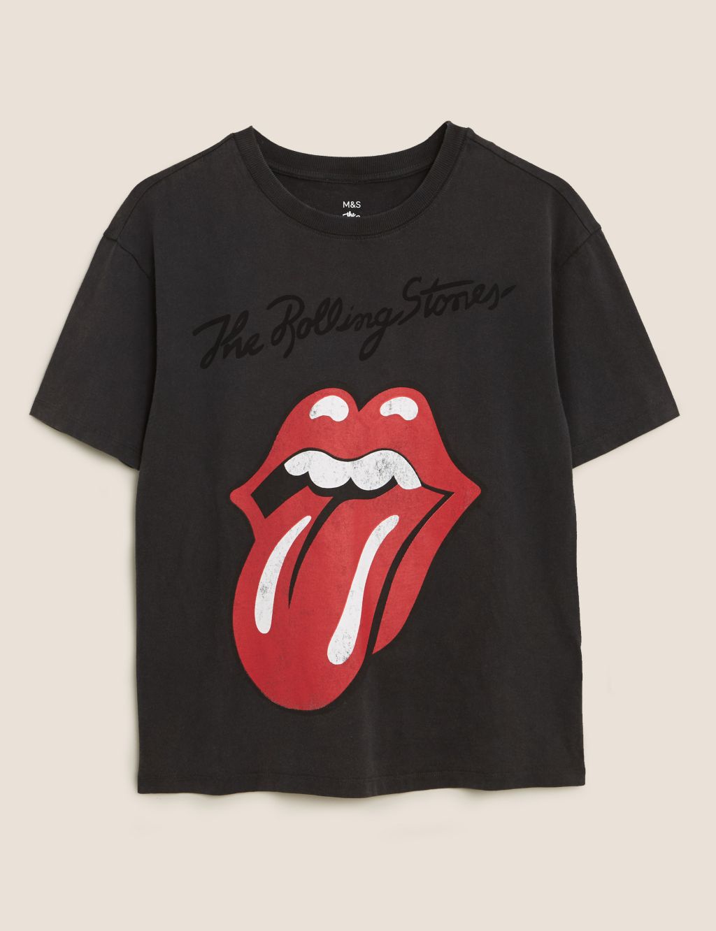 Pure Cotton The Rolling Stones T-Shirt | M&S Collection | M&S