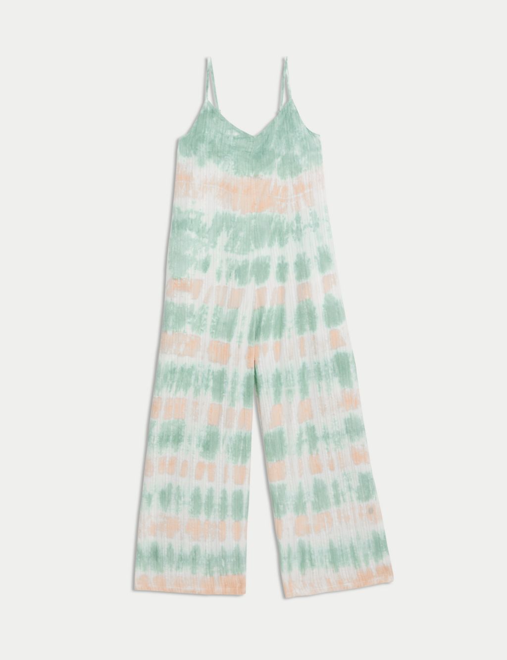 Pure Cotton Tie Dye Jumpsuit (6-16 Yrs) 1 of 4