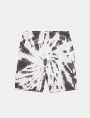 Pure Cotton Tie Dye Shorts (6-16 Yrs) Image 1 of 1
