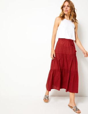 marks and spencer maxi skirts