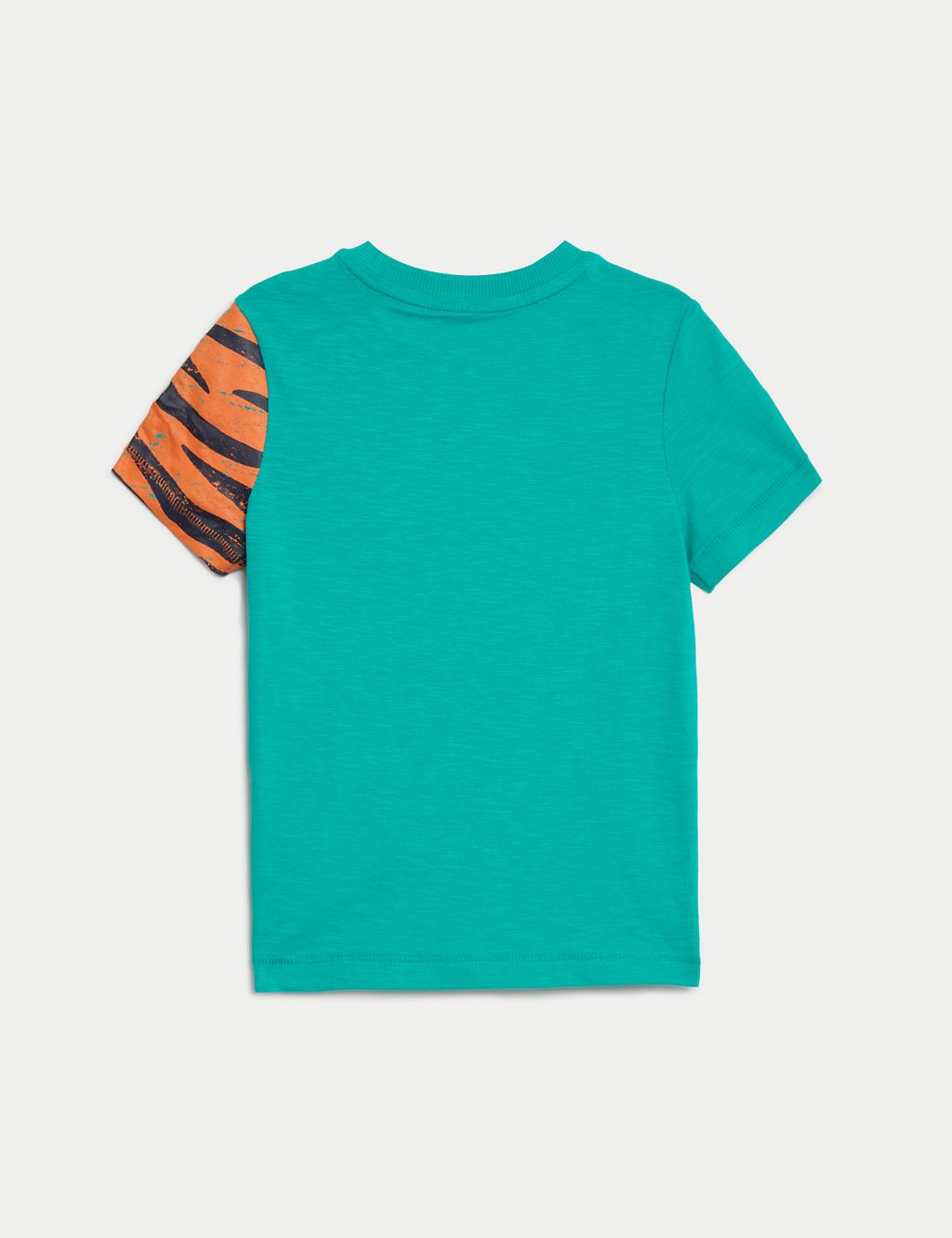 Pure Cotton Tiger Graphic T-Shirt (2-8 Yrs) 2 of 2