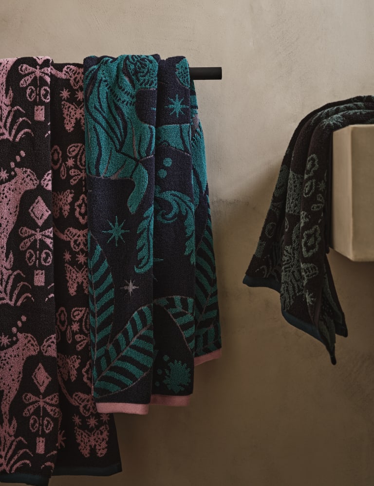 Tiger print bath towels shop