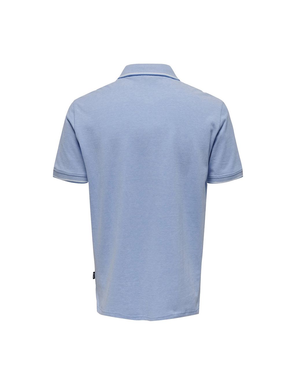 Pure Cotton Tipped Polo Shirt 4 of 4