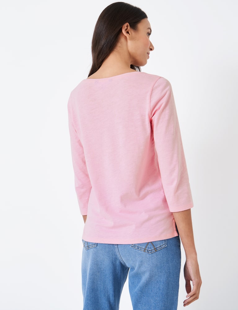 Pure Cotton Top Crew Clothing M&S