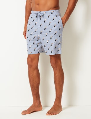 Marks and spencer mens cheap pyjama shorts