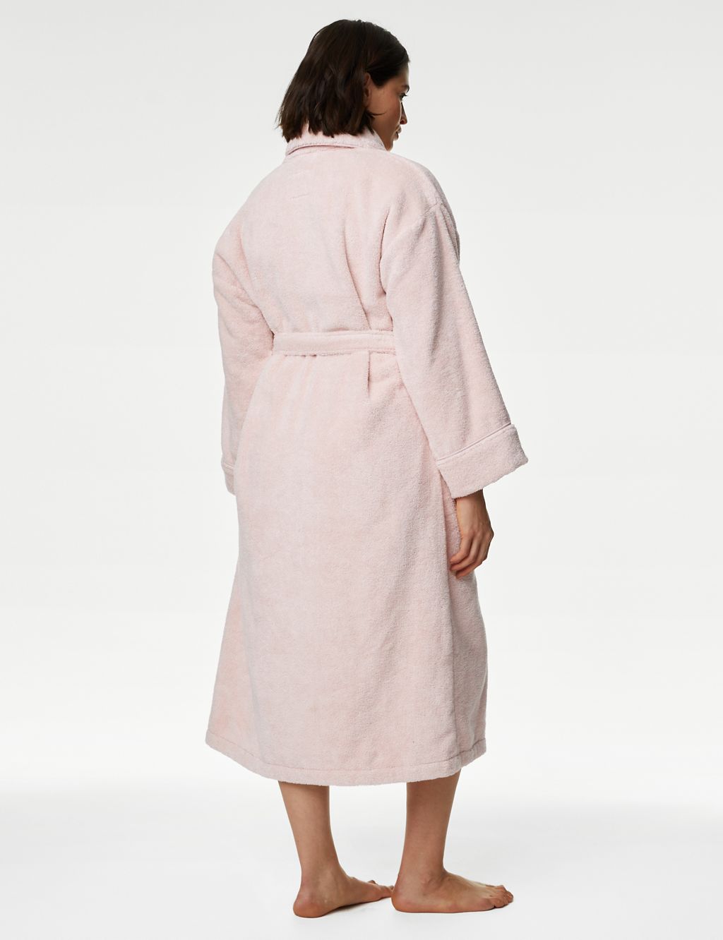 Pure Cotton Towelling Dressing Gown 5 of 5