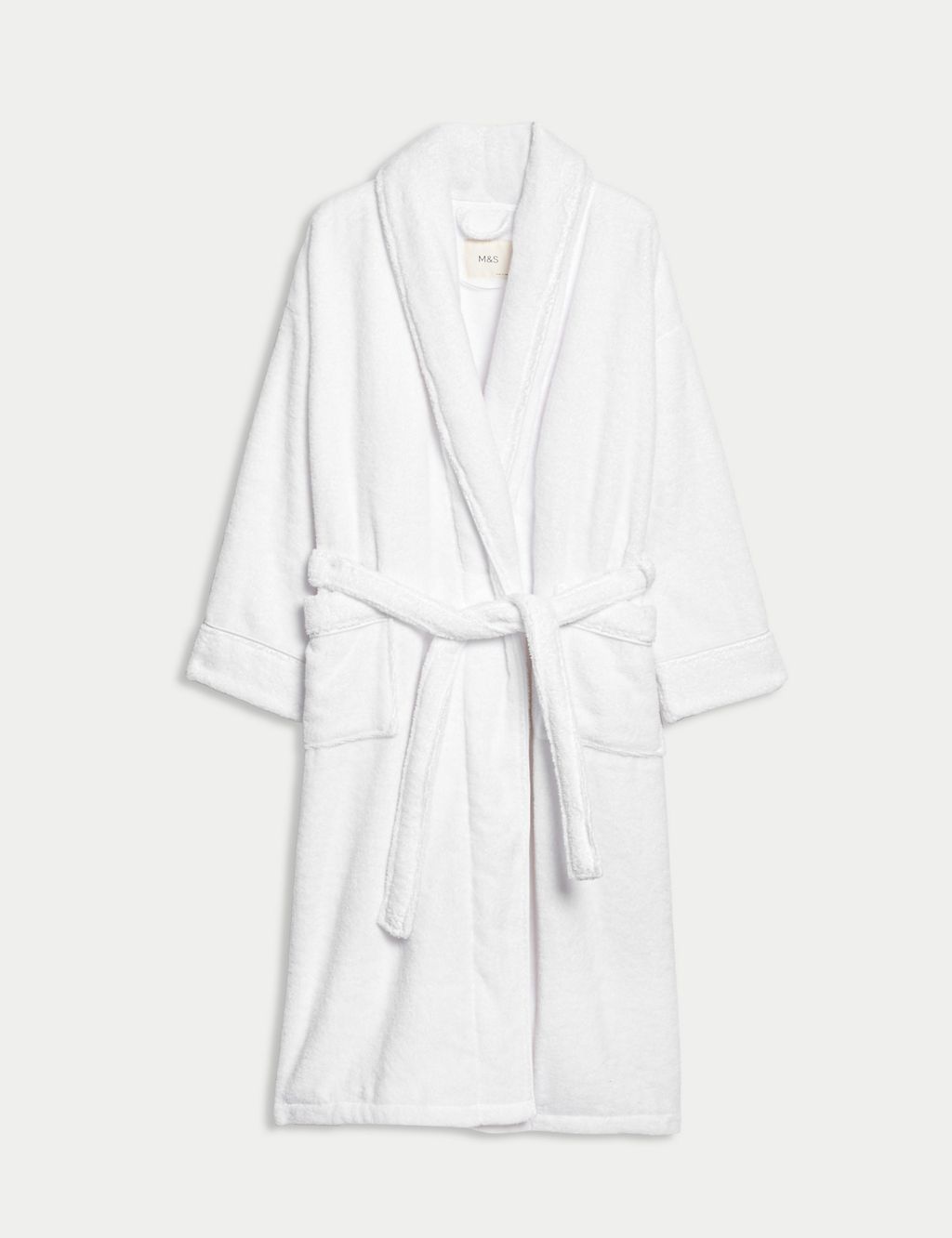 Pure Cotton Towelling Dressing Gown 1 of 5