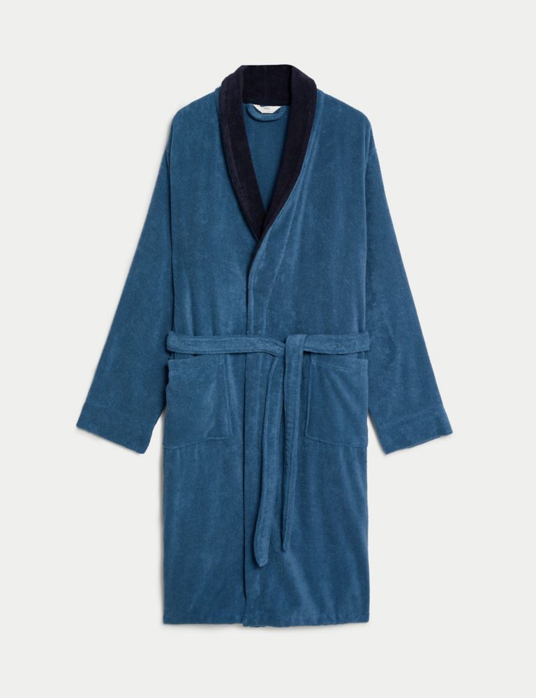 Pure Cotton Towelling Dressing Gown 1 of 1