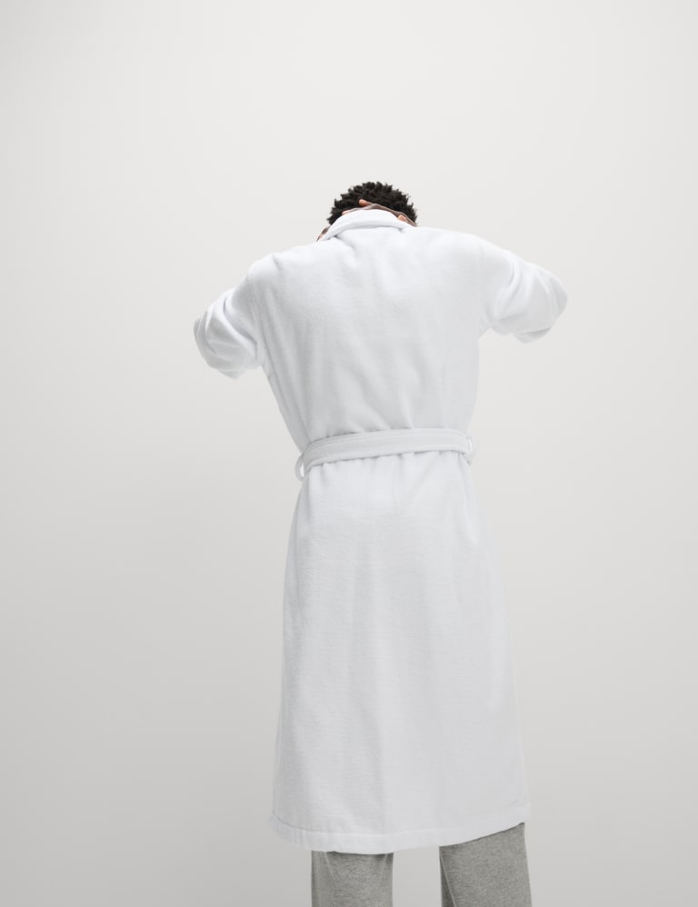 Mens towelling dressing gown m&s on sale