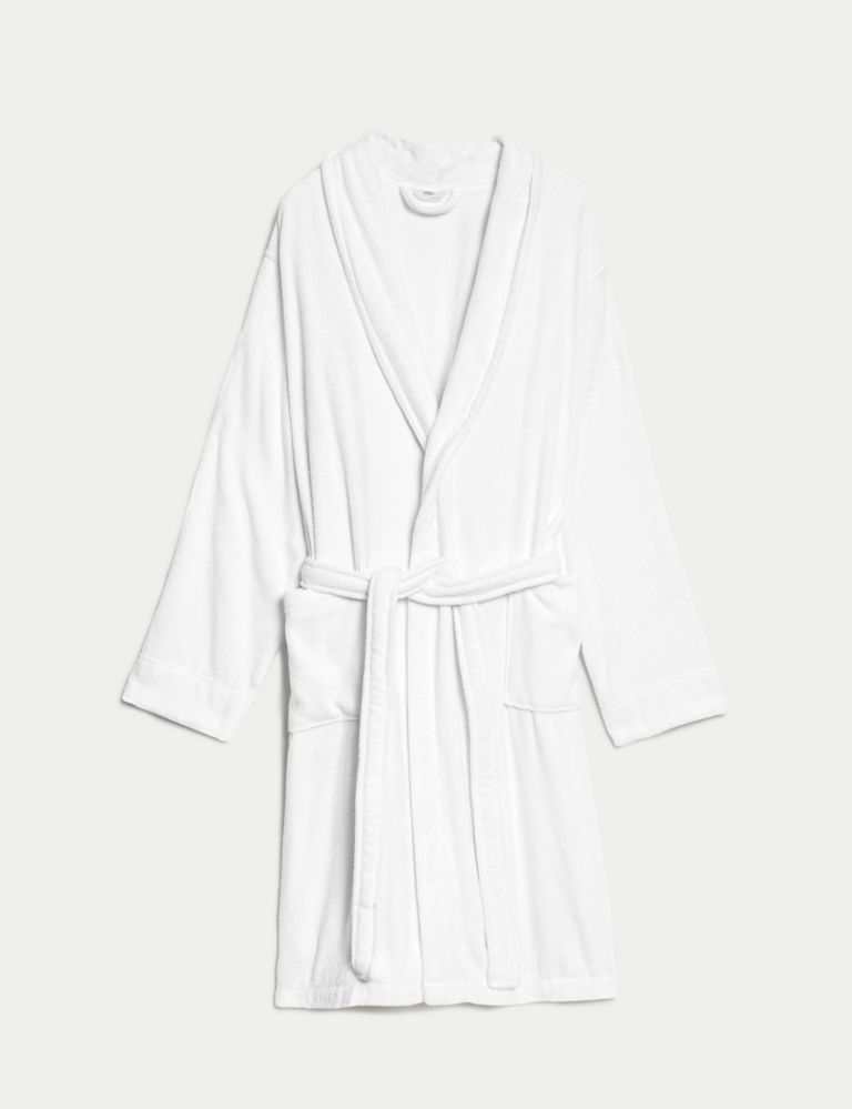 Pure Cotton Towelling Dressing Gown 2 of 6