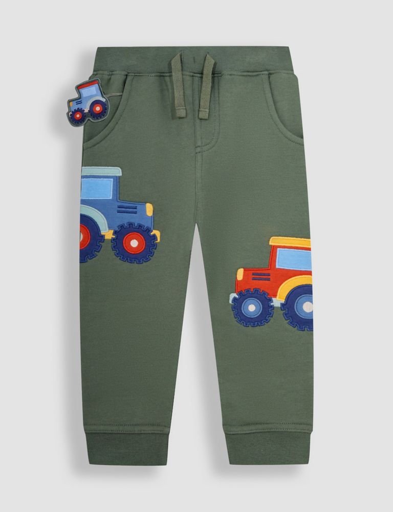 Pure Cotton Tractor Joggers (6 Mths-5 Yrs) 4 of 4