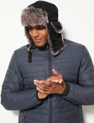 Pure Cotton Trapper Hat, M&S Collection