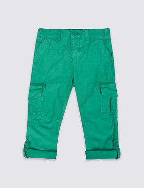 Pure Cotton Trousers (3 Months - 5 Years) Image 2 of 6