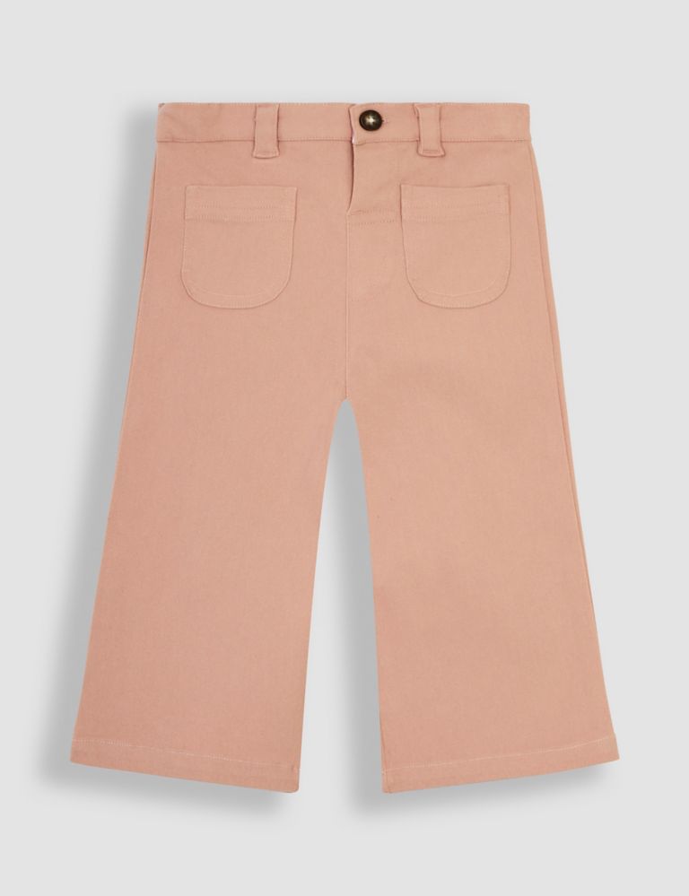 Pure Cotton Trousers (6 Mths-7 Yrs) 1 of 3