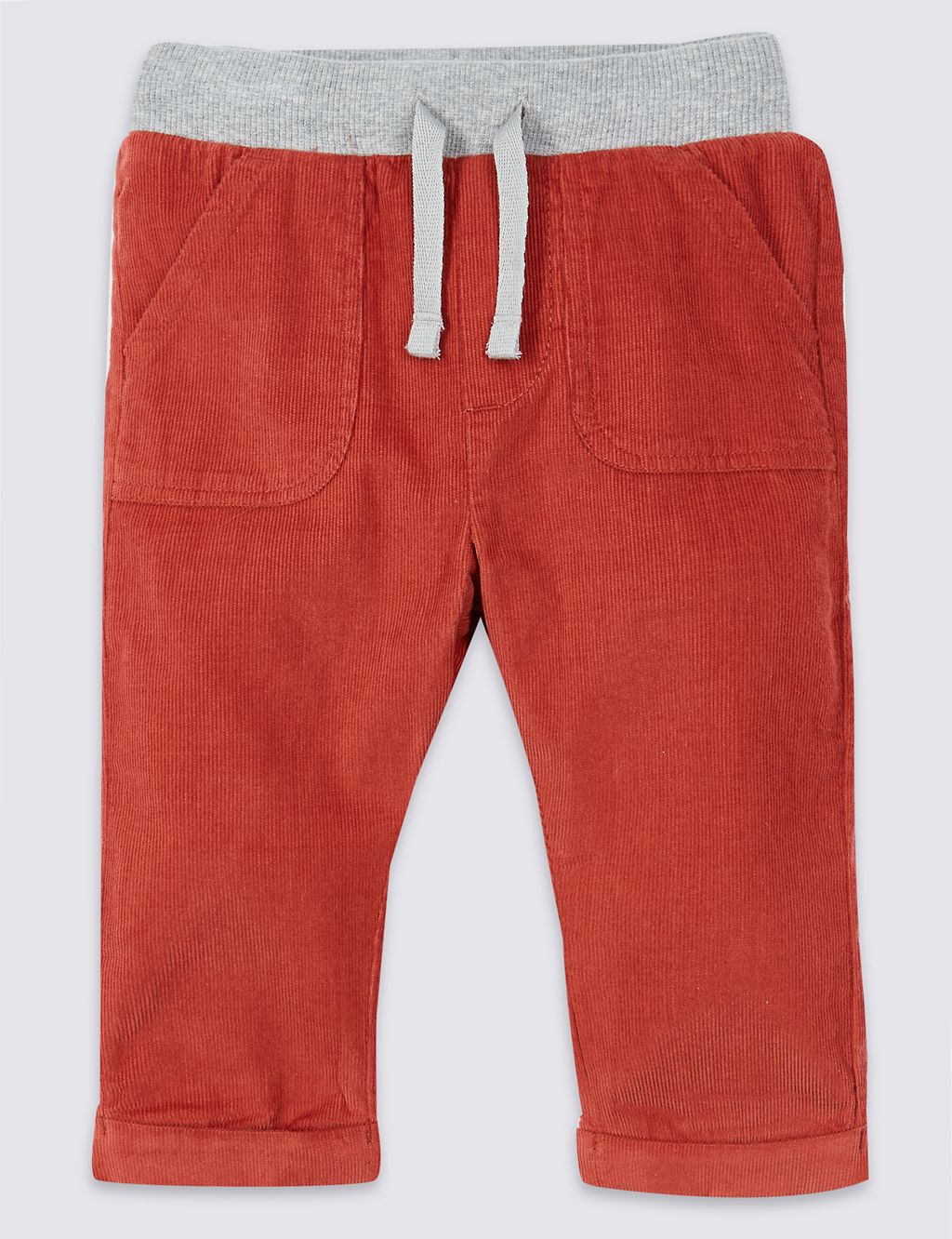 Pure Cotton Trousers 1 of 2