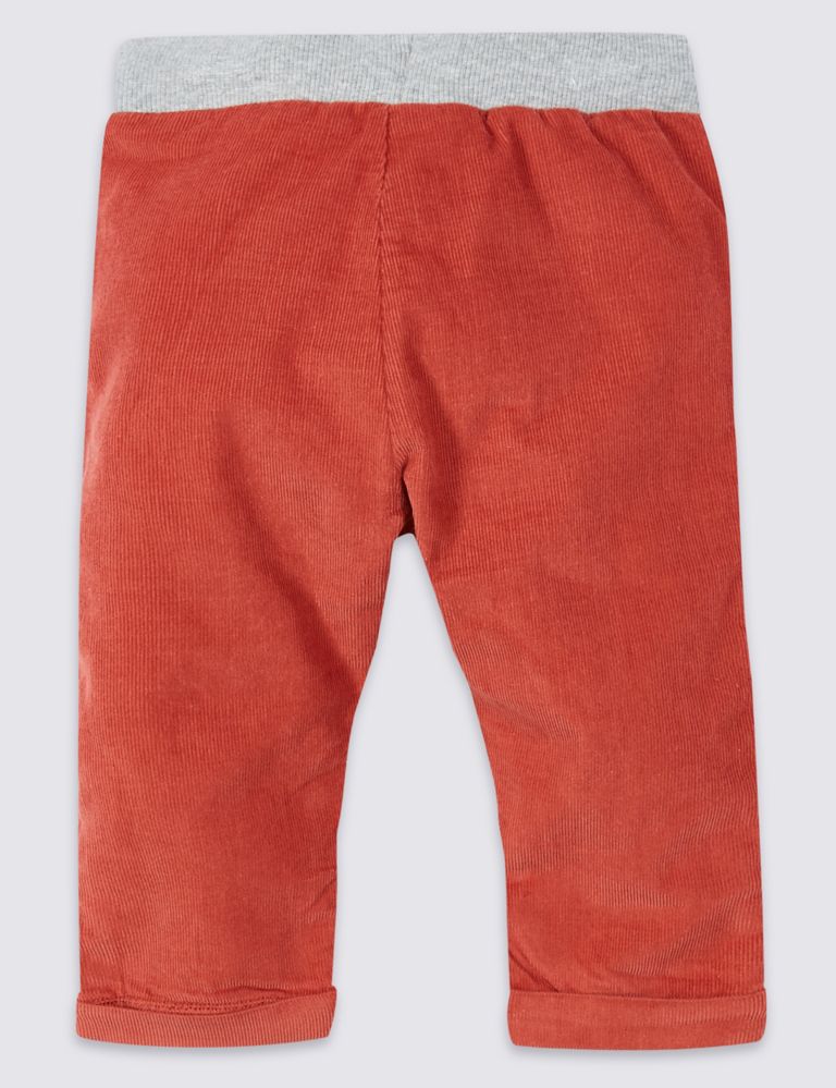 Pure Cotton Trousers 2 of 2