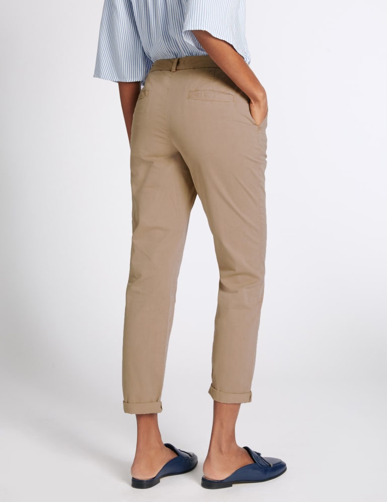 Marks and spencer chino trousers 2025