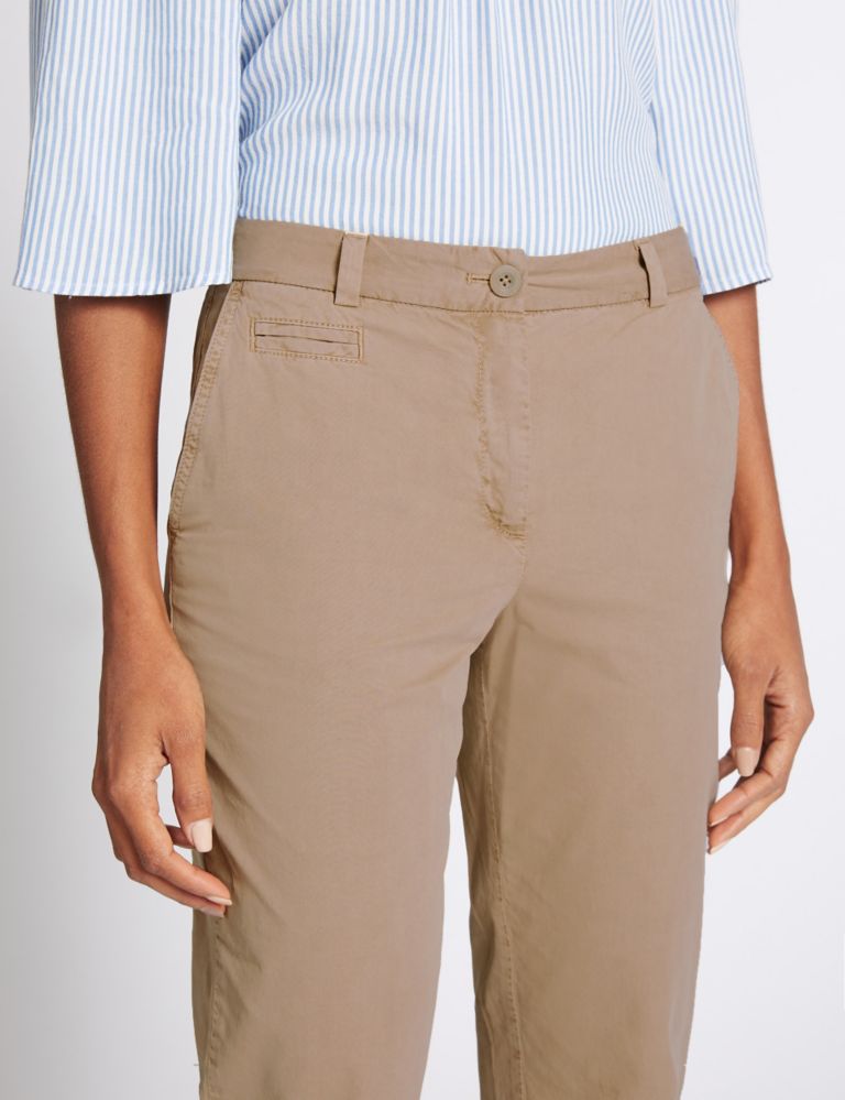Pure Cotton Turn-up Chinos 5 of 6
