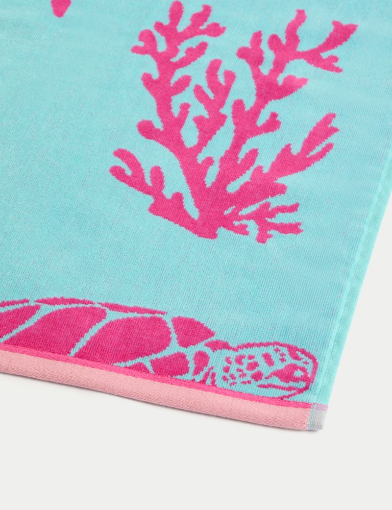Pure Cotton Turtles Beach Towel 3 of 6