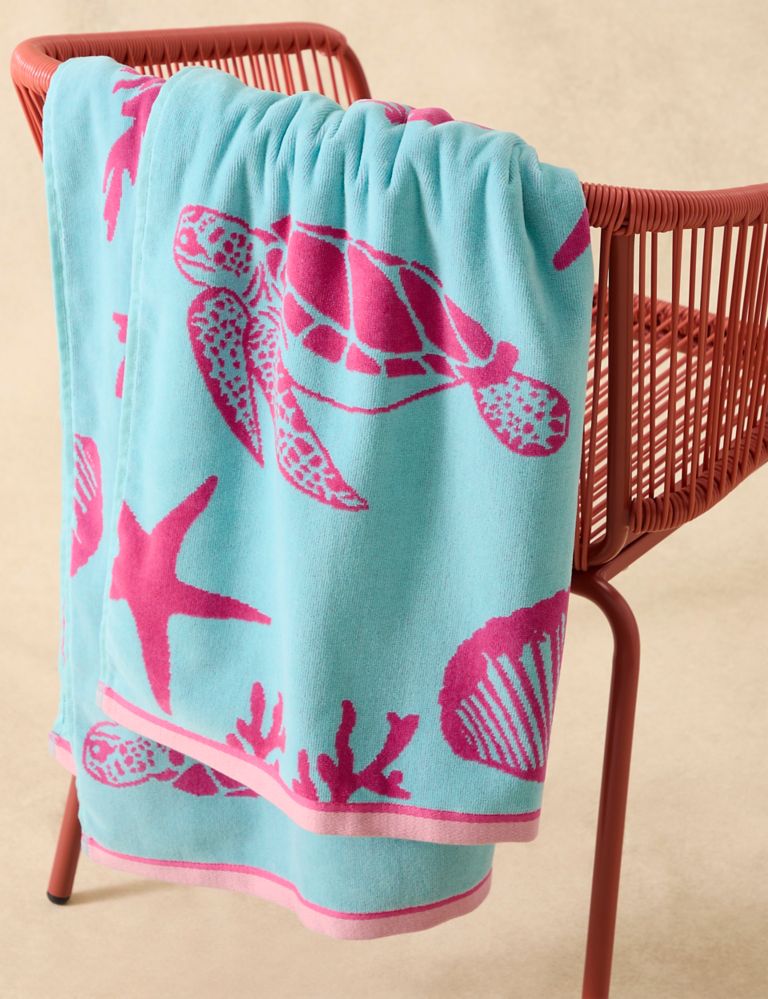 Pure Cotton Turtles Beach Towel 5 of 5