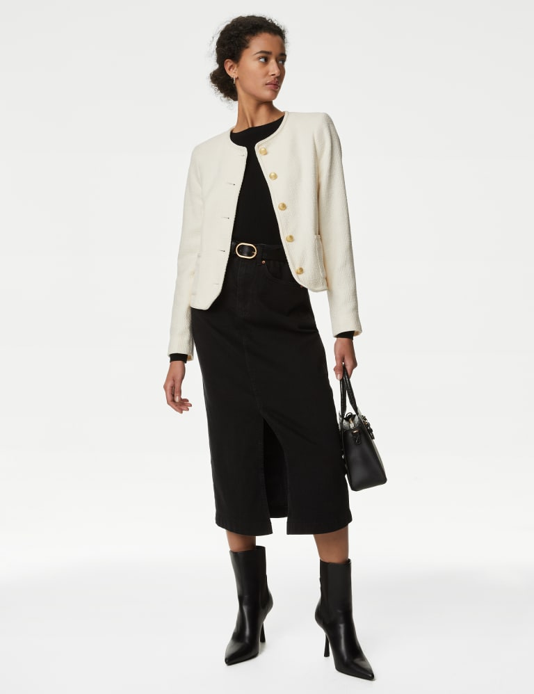 Chanel style jacket marks and spencer deals