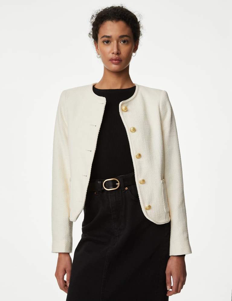 Chanel style jacket marks and spencer deals