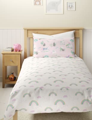 Pure Cotton Unicorn Bedding Set M S