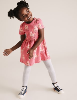 Unicorn deals print dress