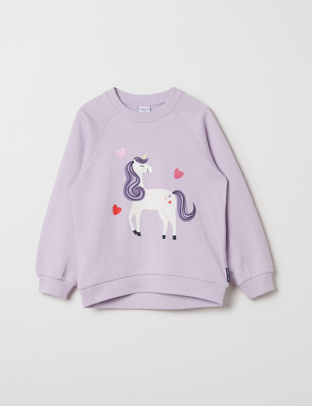 Pure Cotton Unicorn Sweatshirt (2-10 Yrs) 1 of 5