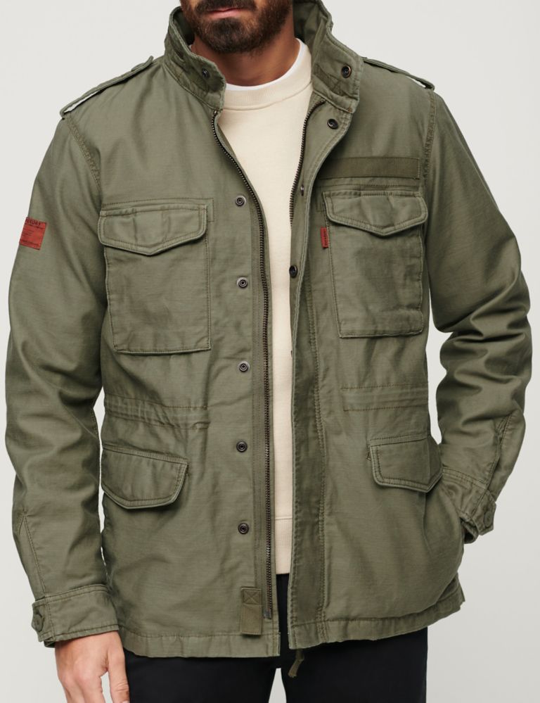 Pure Cotton Utility Jacket 3 of 7
