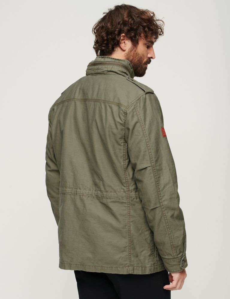 Pure Cotton Utility Jacket 4 of 7