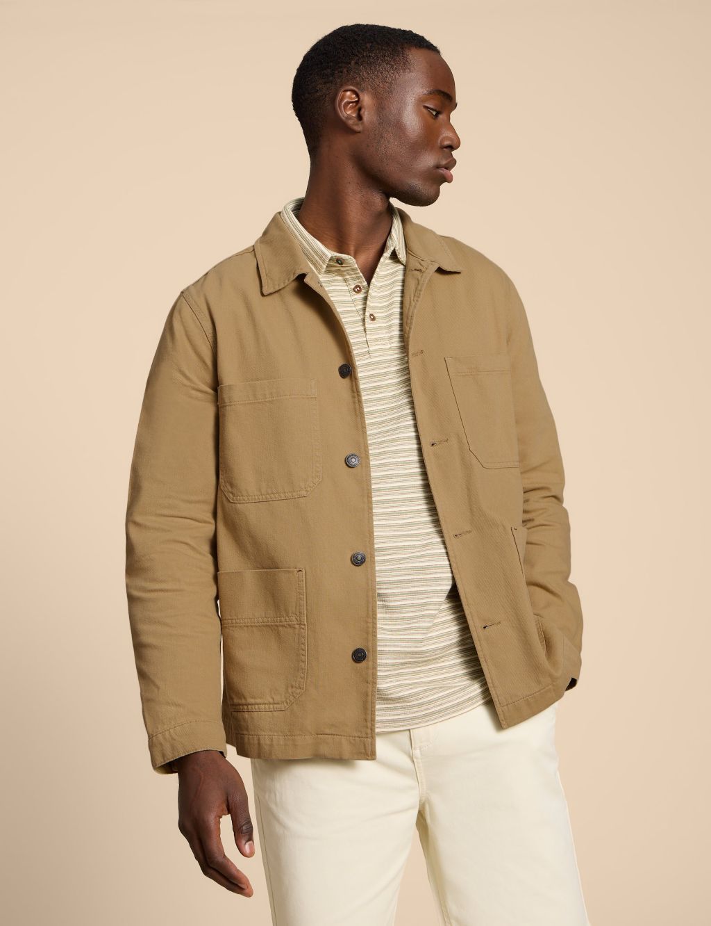 Pure Cotton Utility Jacket 3 of 6