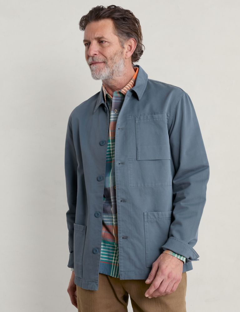 Pure Cotton Utility Jacket 3 of 5