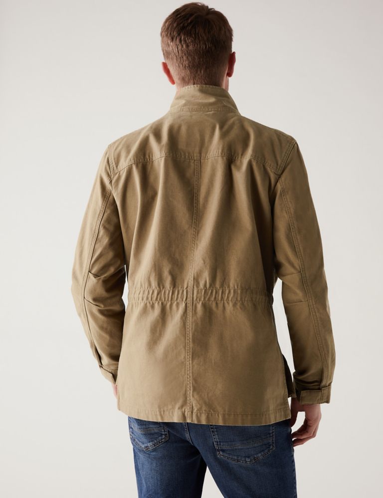 Pure Cotton Utility Jacket | M&S Collection | M&S
