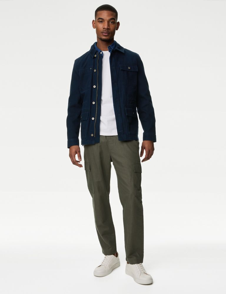 Pure Cotton Utility Jacket 4 of 7