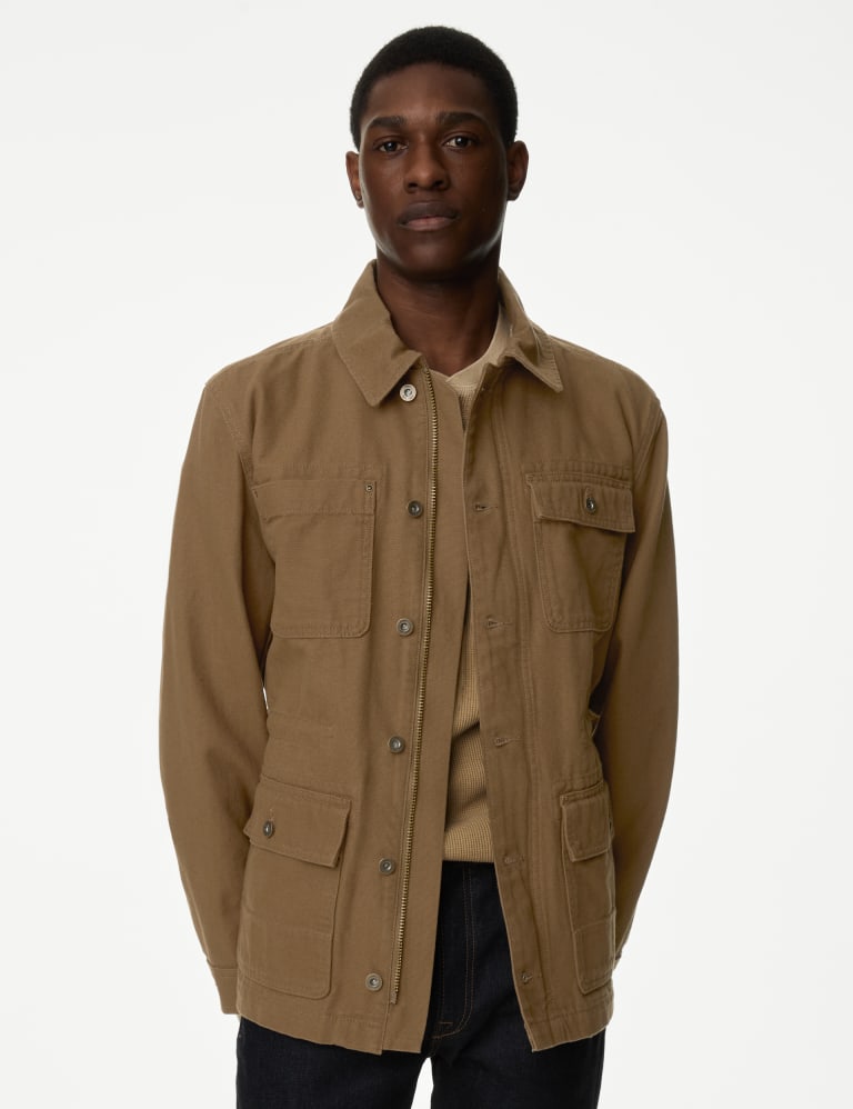 Khaki Utility Jacket