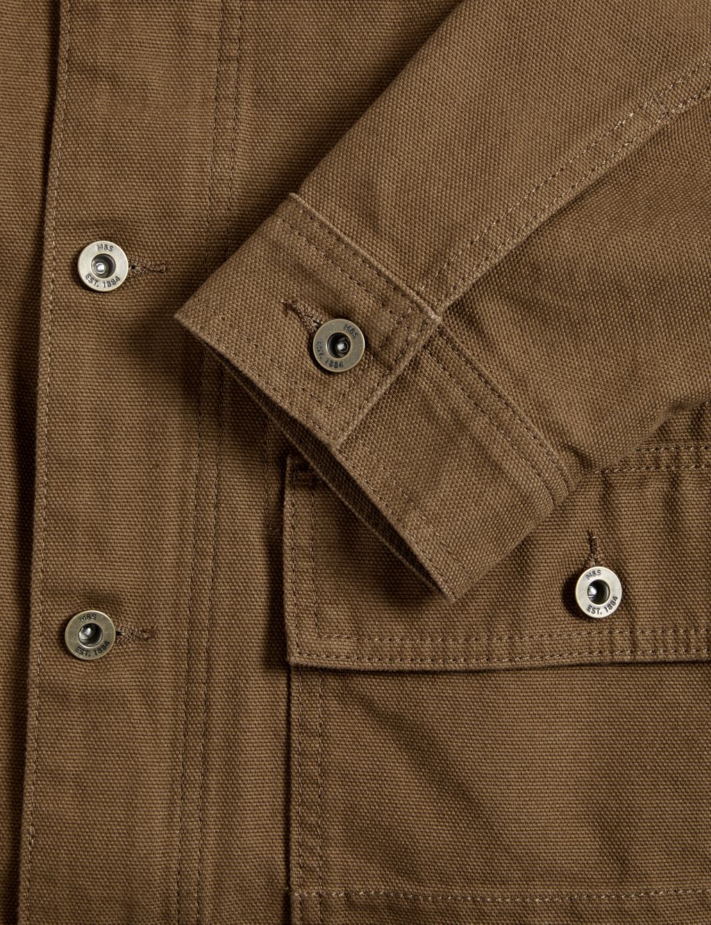 Pure Cotton Utility Jacket 5 of 7