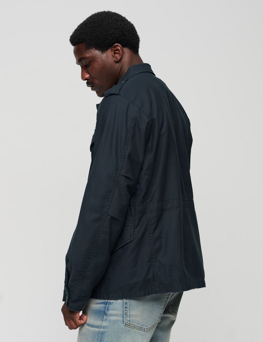 Pure Cotton Utility Jacket 1 of 3