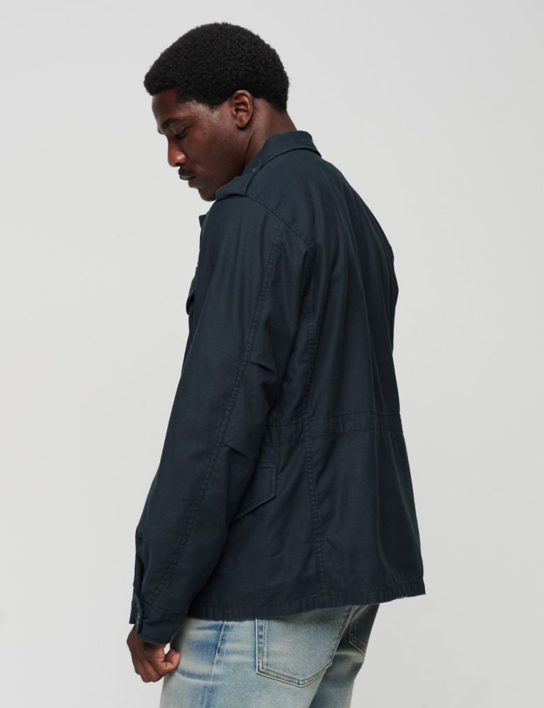 Pure Cotton Utility Jacket 2 of 3