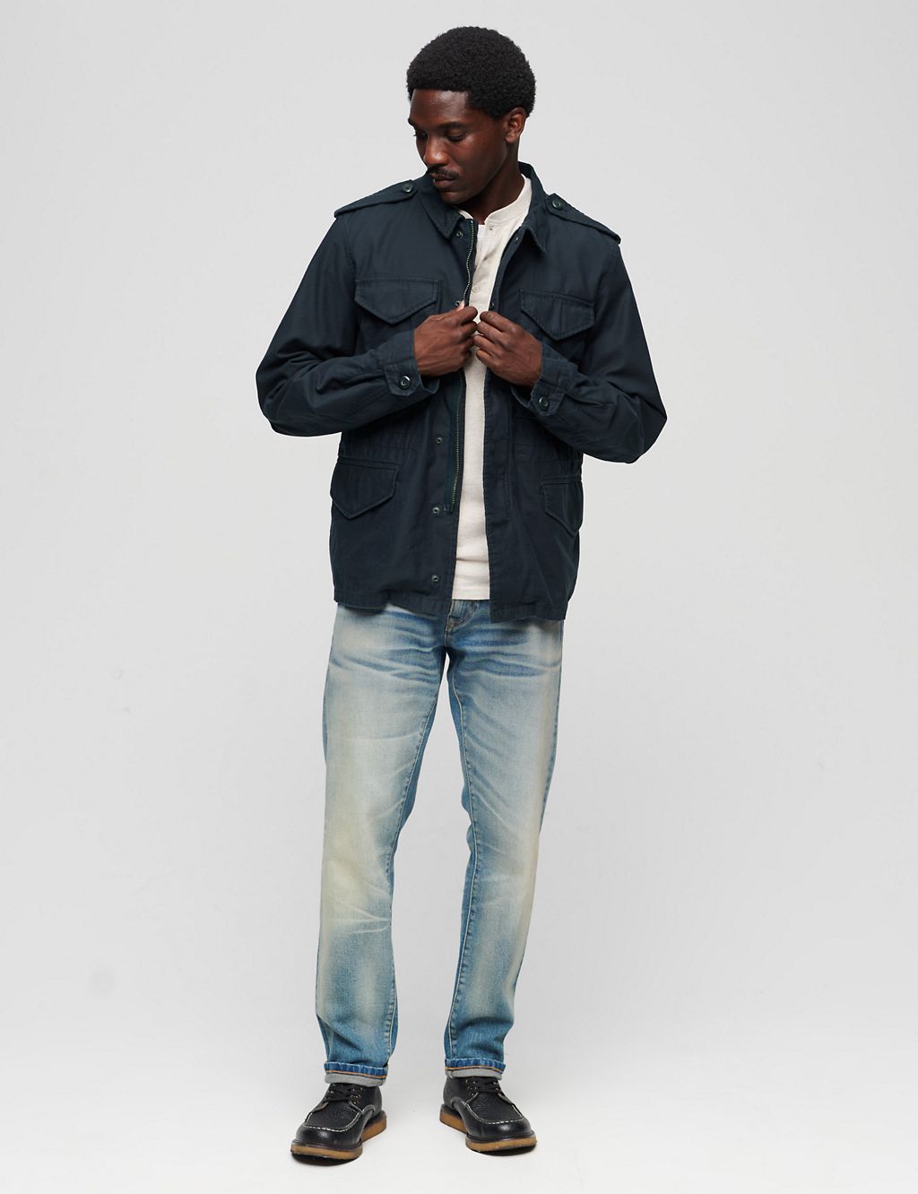 Pure Cotton Utility Jacket 2 of 3
