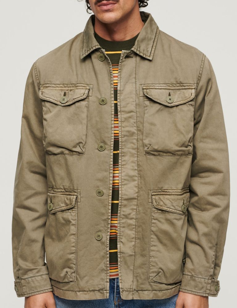Pure Cotton Utility Jacket 4 of 6