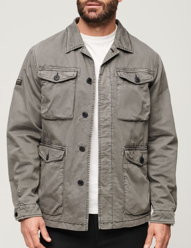 Pure Cotton Utility Jacket 4 of 6